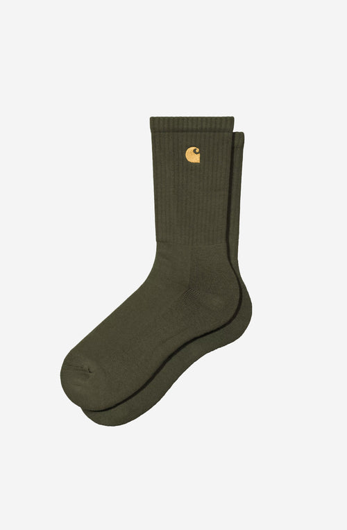 Carhartt WIP Chase Olive/Gold Socks