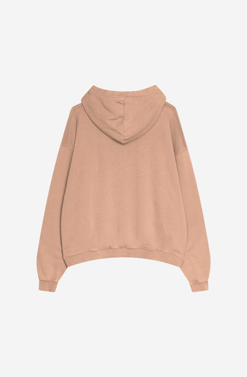 Sweatshirt „Cesare“ in verwaschenem Sand
