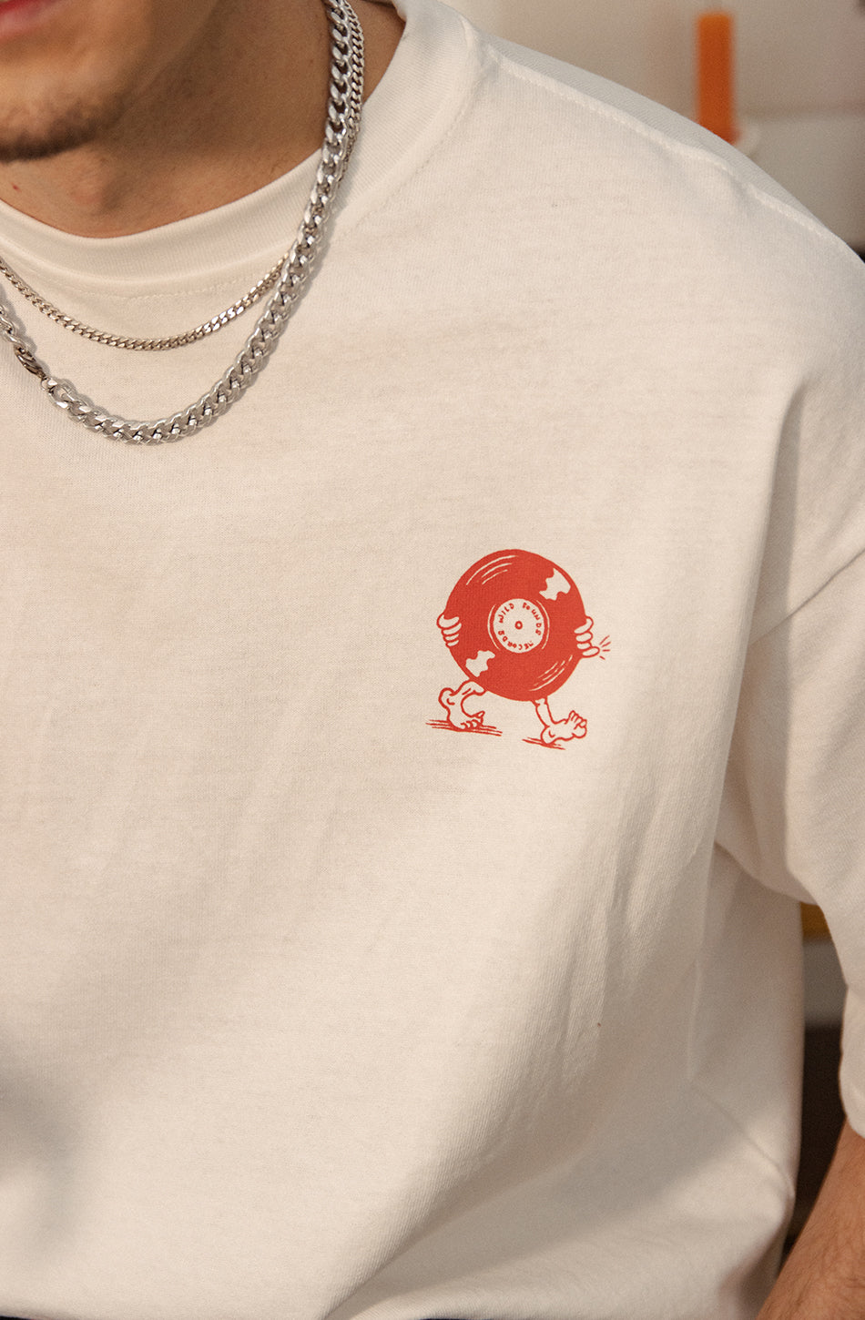 Camiseta Play It Loud Organic Cotton White