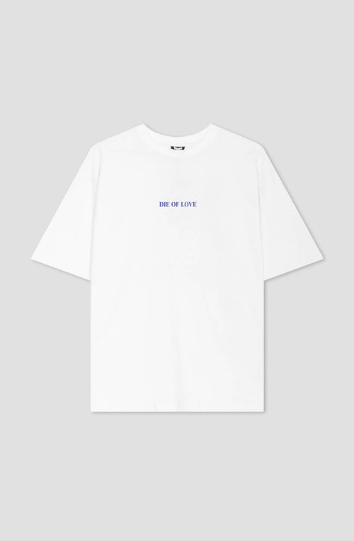Die Of Love Organic Cotton White T-shirt