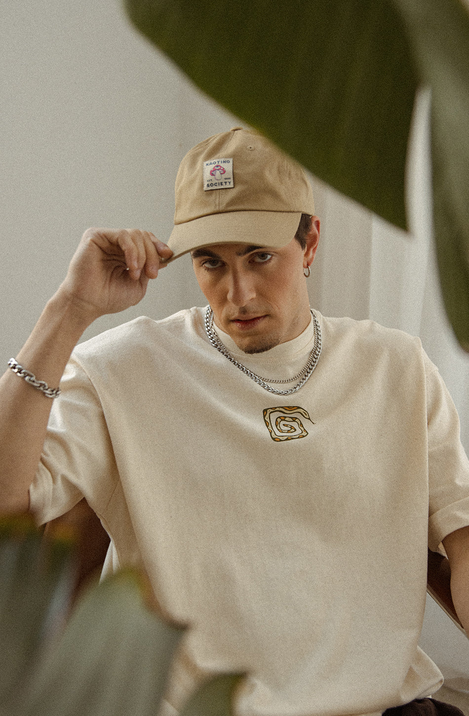 Camiseta Frontier Organic Cotton Ivory