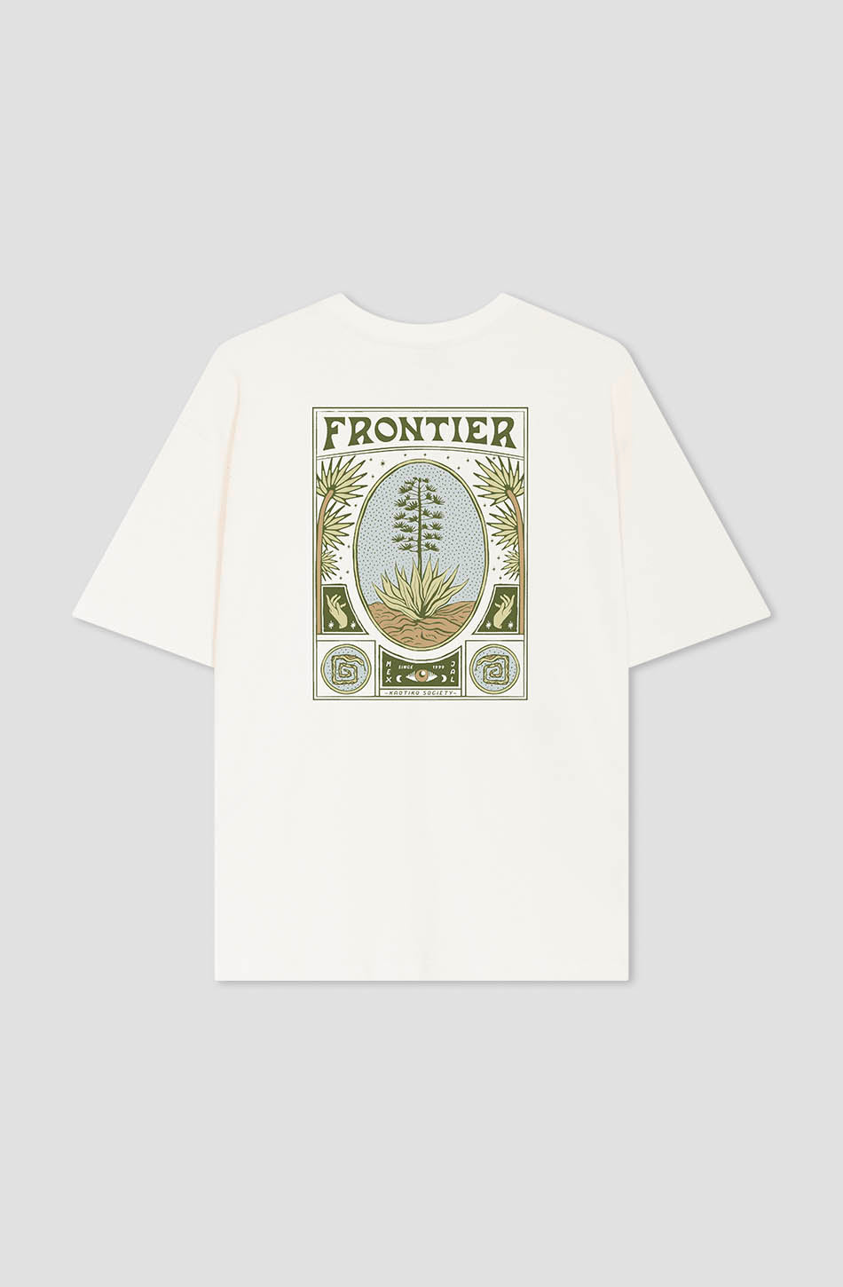 Camiseta Frontier Organic Cotton Ivory
