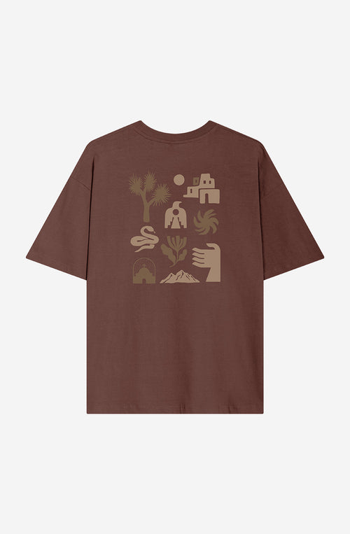 Camiseta Element West Brown