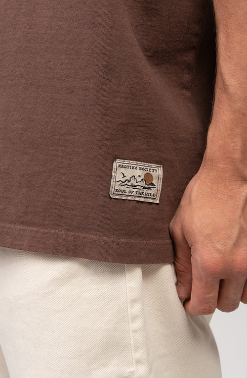 Camiseta Element West Brown