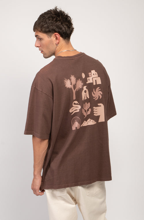 Camiseta Element West Brown