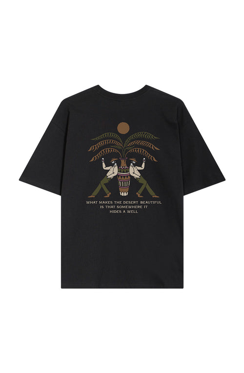 Schwarzes T-Shirt „Mezcal West“