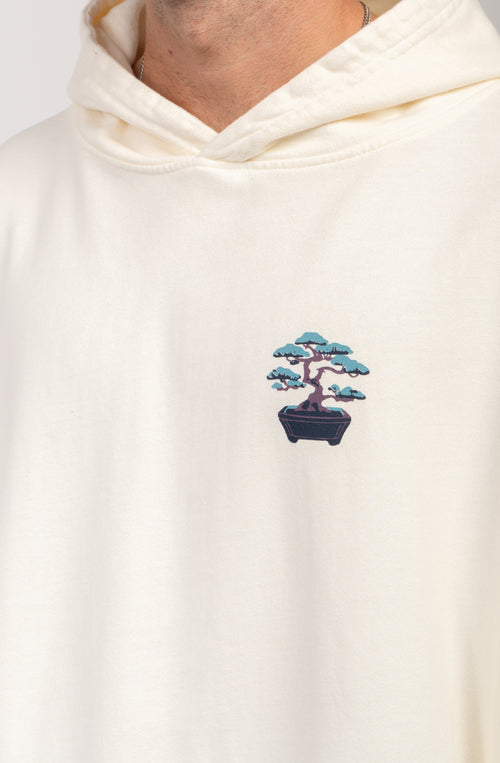Sudadera Washed Bonsai Ivory