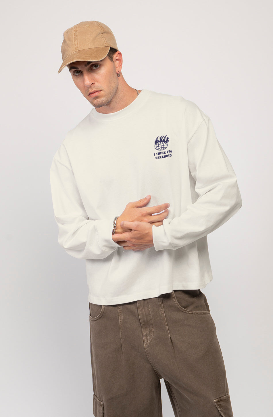 Cosmos Stone Langarm-T-Shirt