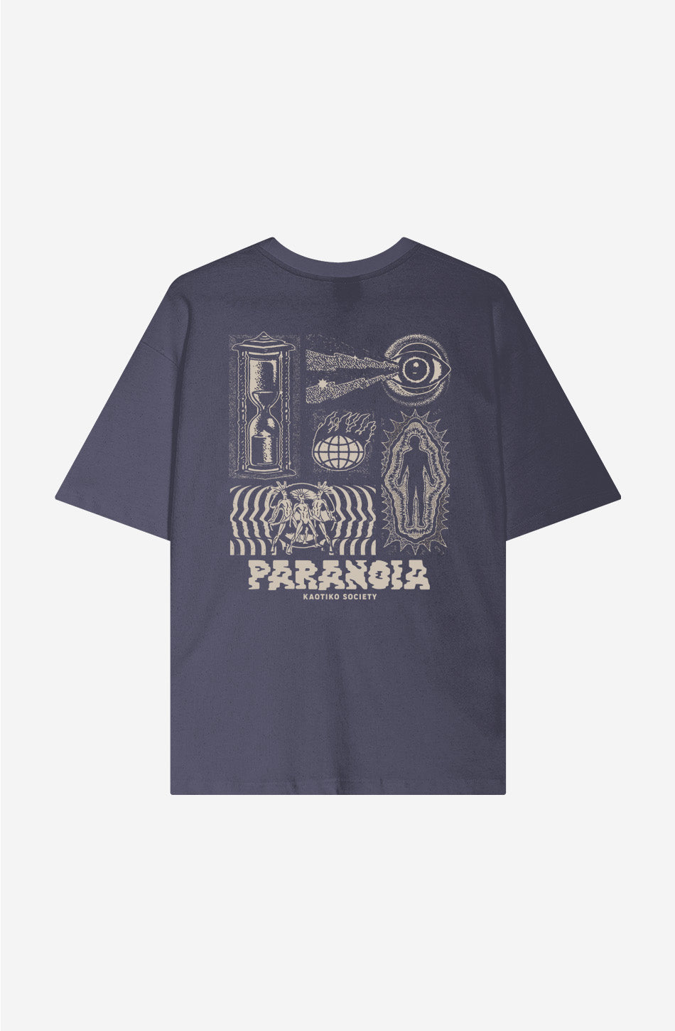 Camiseta I'm Paranoid Blue