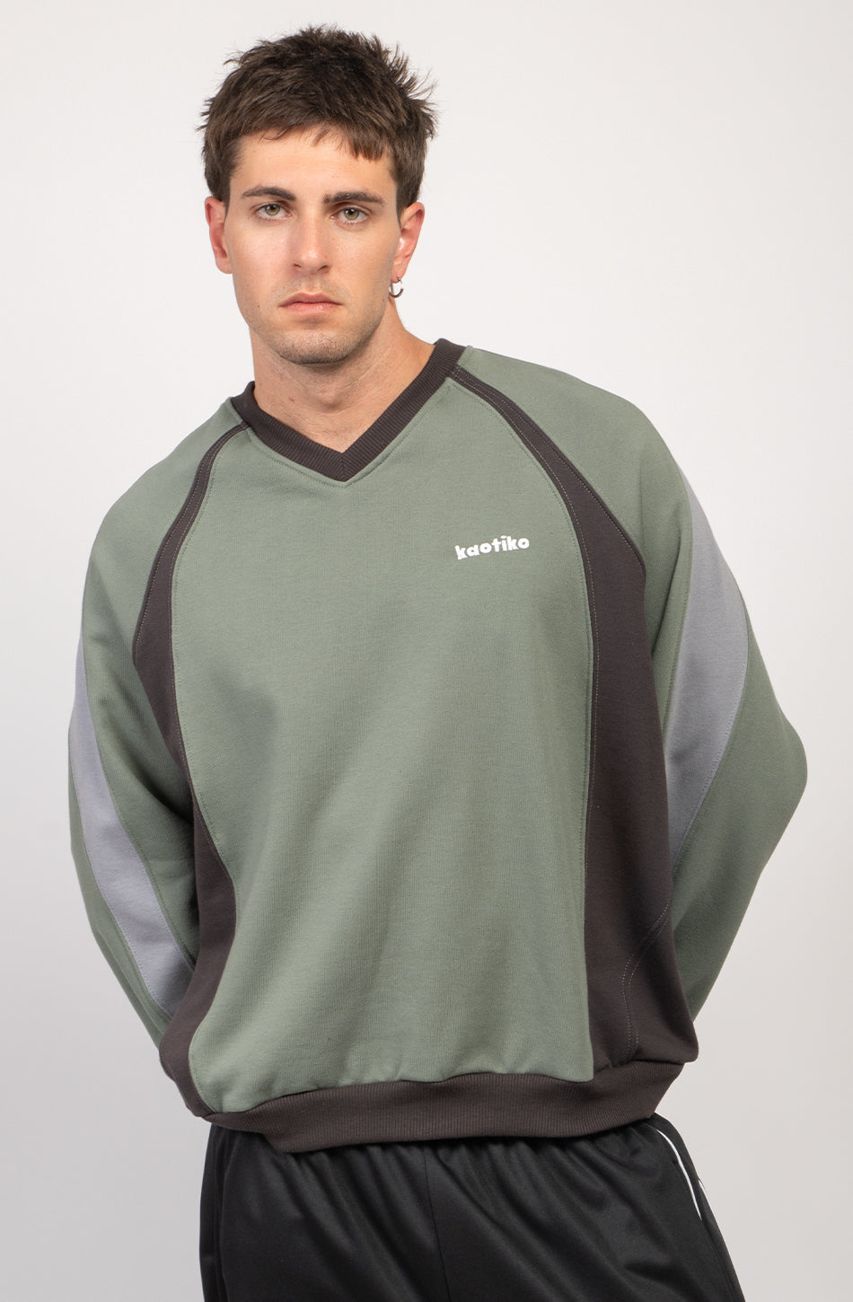 Giulio Old Green Sweatshirt