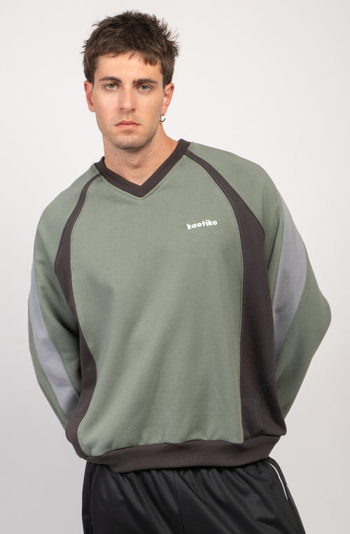 Giulio Old Green Sweatshirt