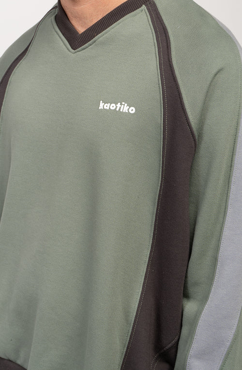 Giulio Old Green Sweatshirt
