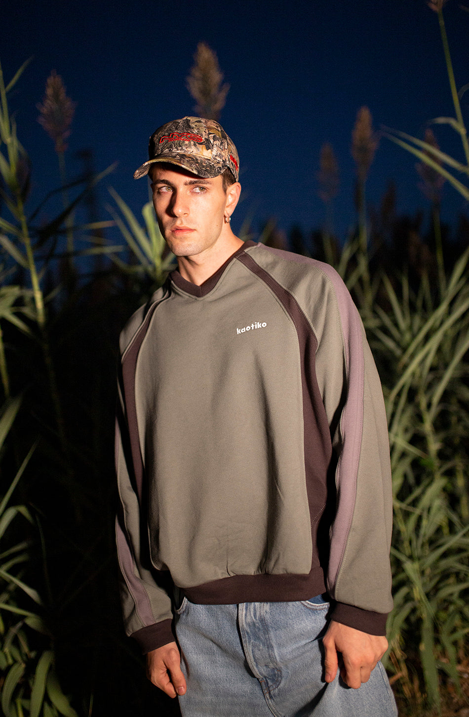 Giulio Old Green Sweatshirt