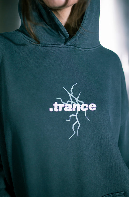 Washed Trance Lightning Green Sweatshirt