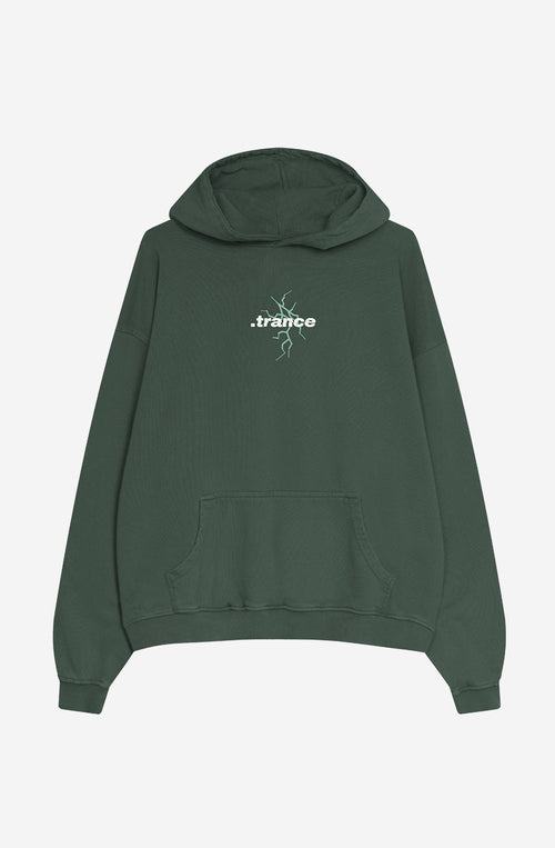 Washed Trance Lightning Green Sweatshirt