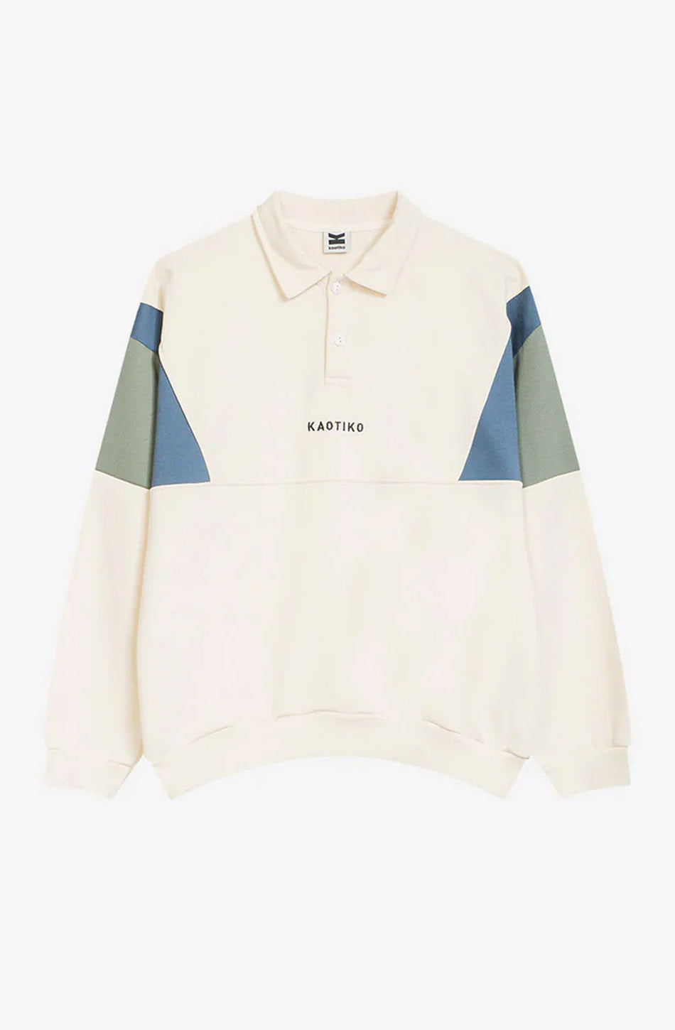 Sudadera Polo Harry Bone/Prusia/Old Green