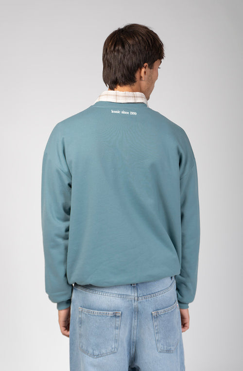 Regular Iconic Denim Sweatshirt
