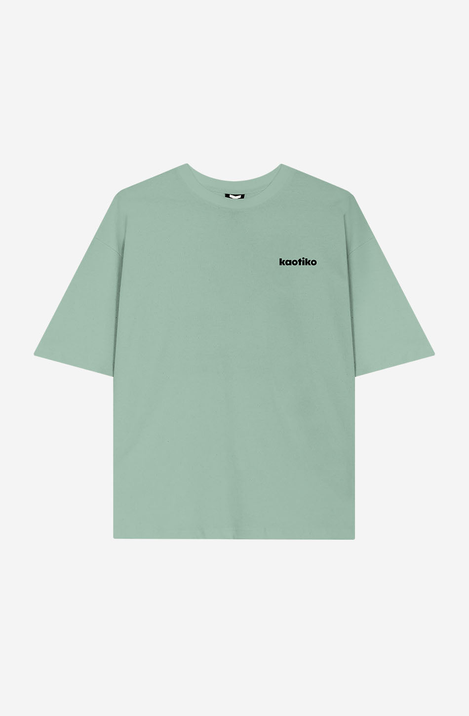 Kurzes ikonisches T-Shirt in frischem Grün