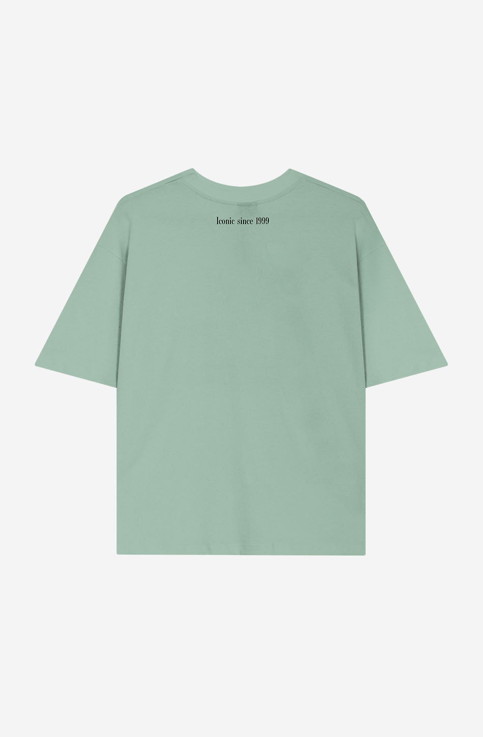 Kurzes ikonisches T-Shirt in frischem Grün