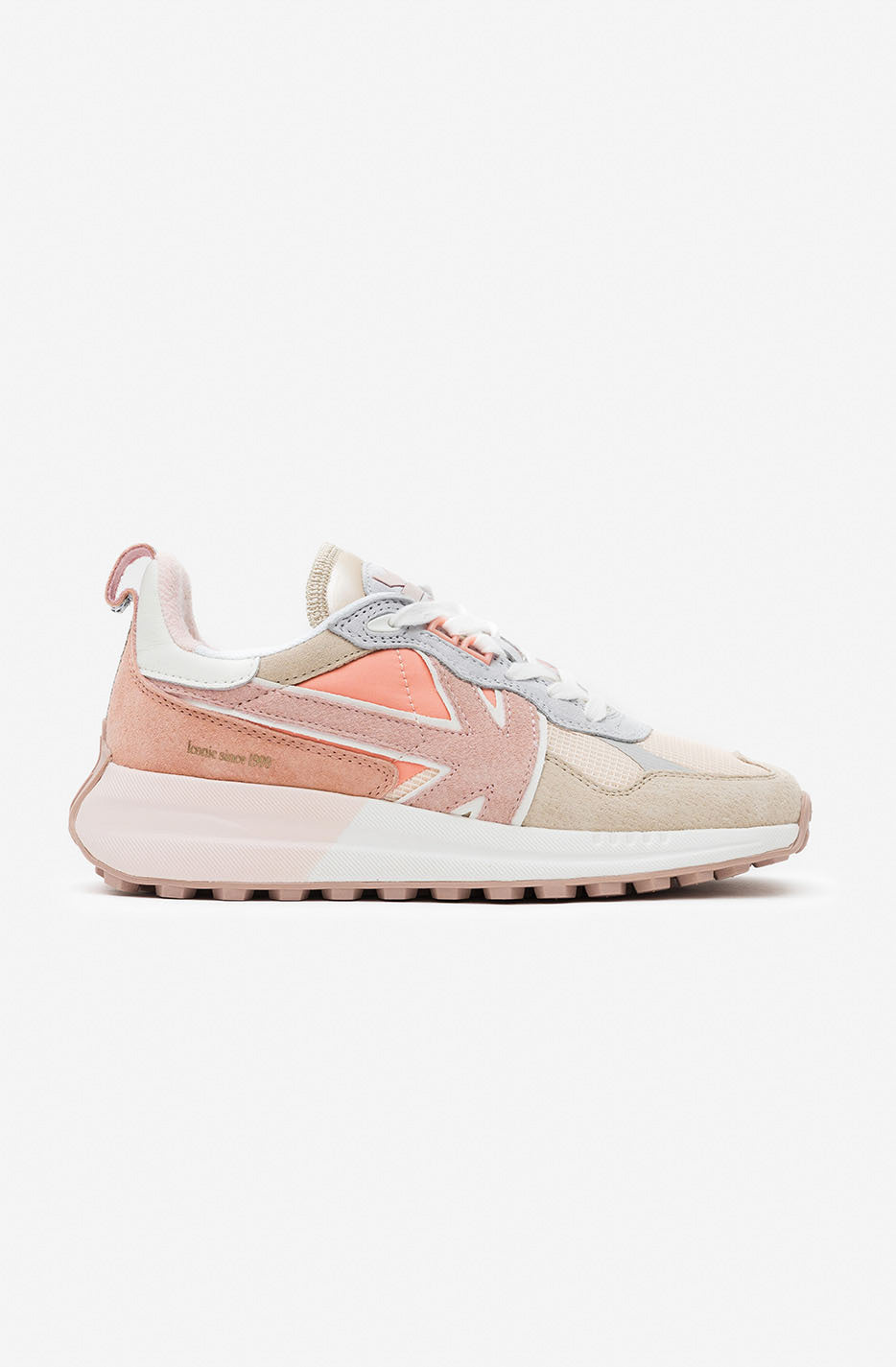 Kaotiko Damen-Sneaker „Detroit“ in Hellbeige