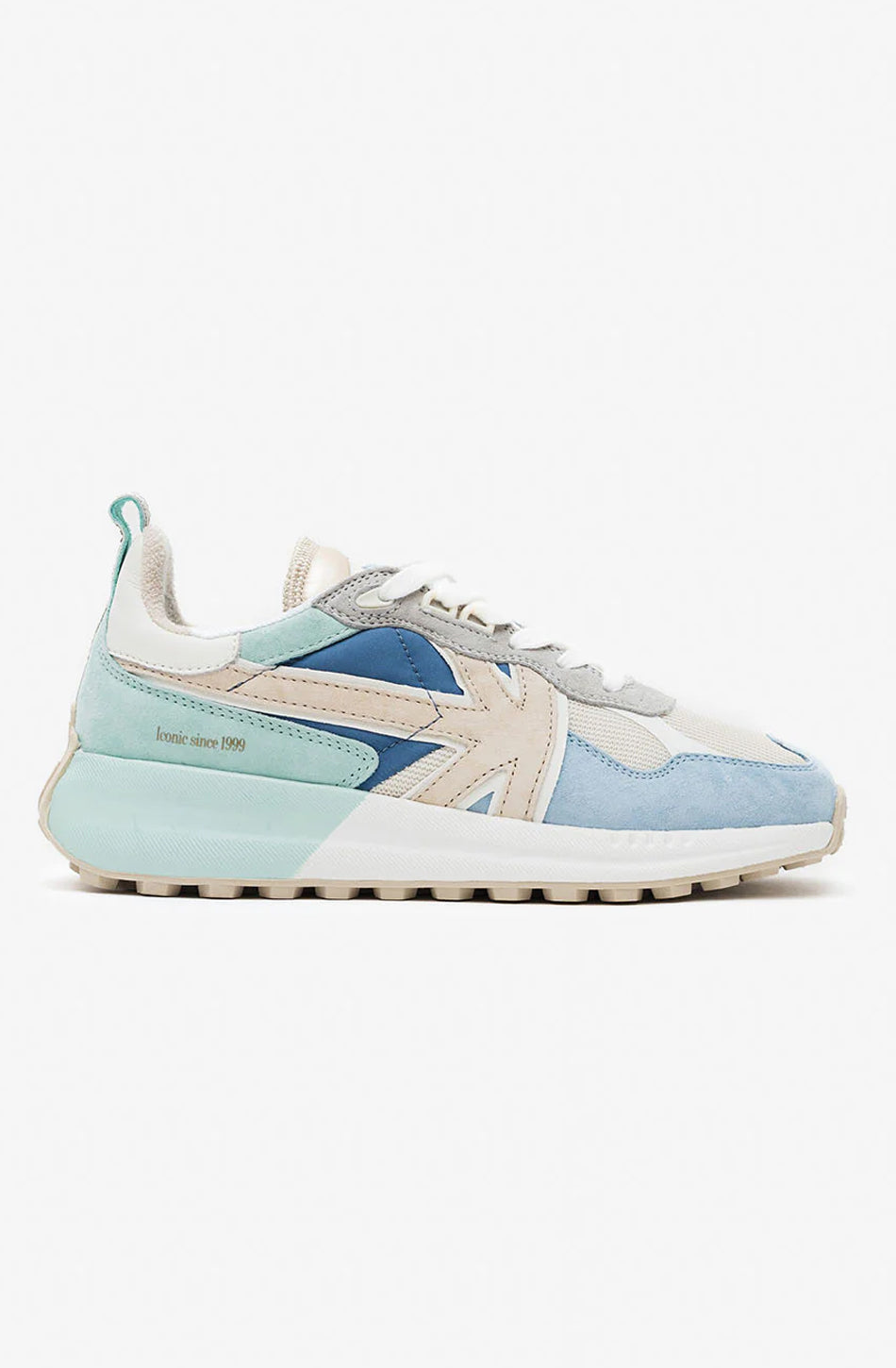 Kaotiko Damen-Sneaker „Detroit“ in Hellblau
