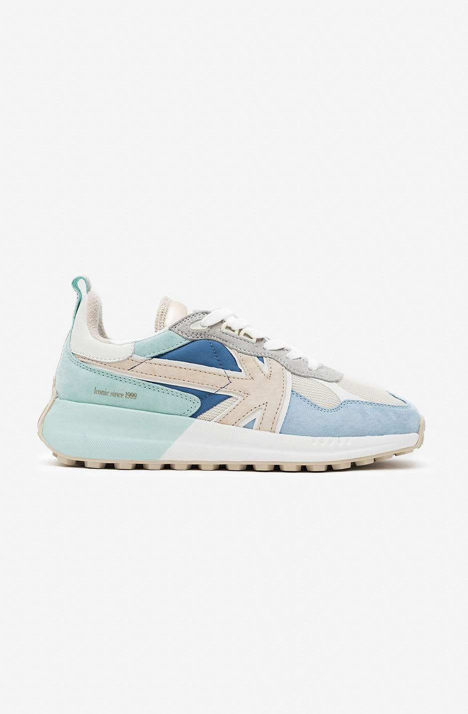 Kaotiko Damen-Sneaker „Detroit“ in Hellblau