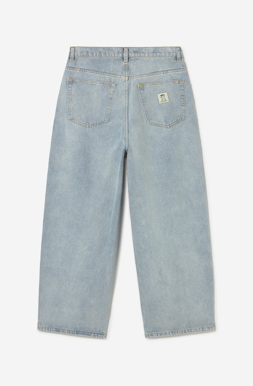 Pantalon Wide Leg Coffee Club Denim Acid 