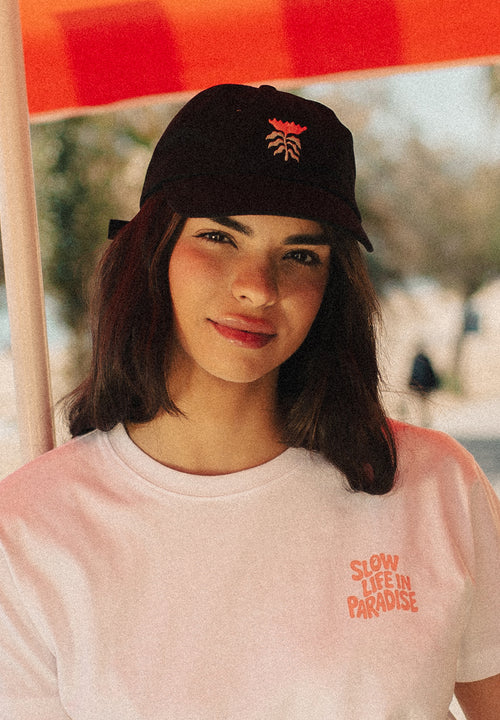 Lilienschwarze Kappe