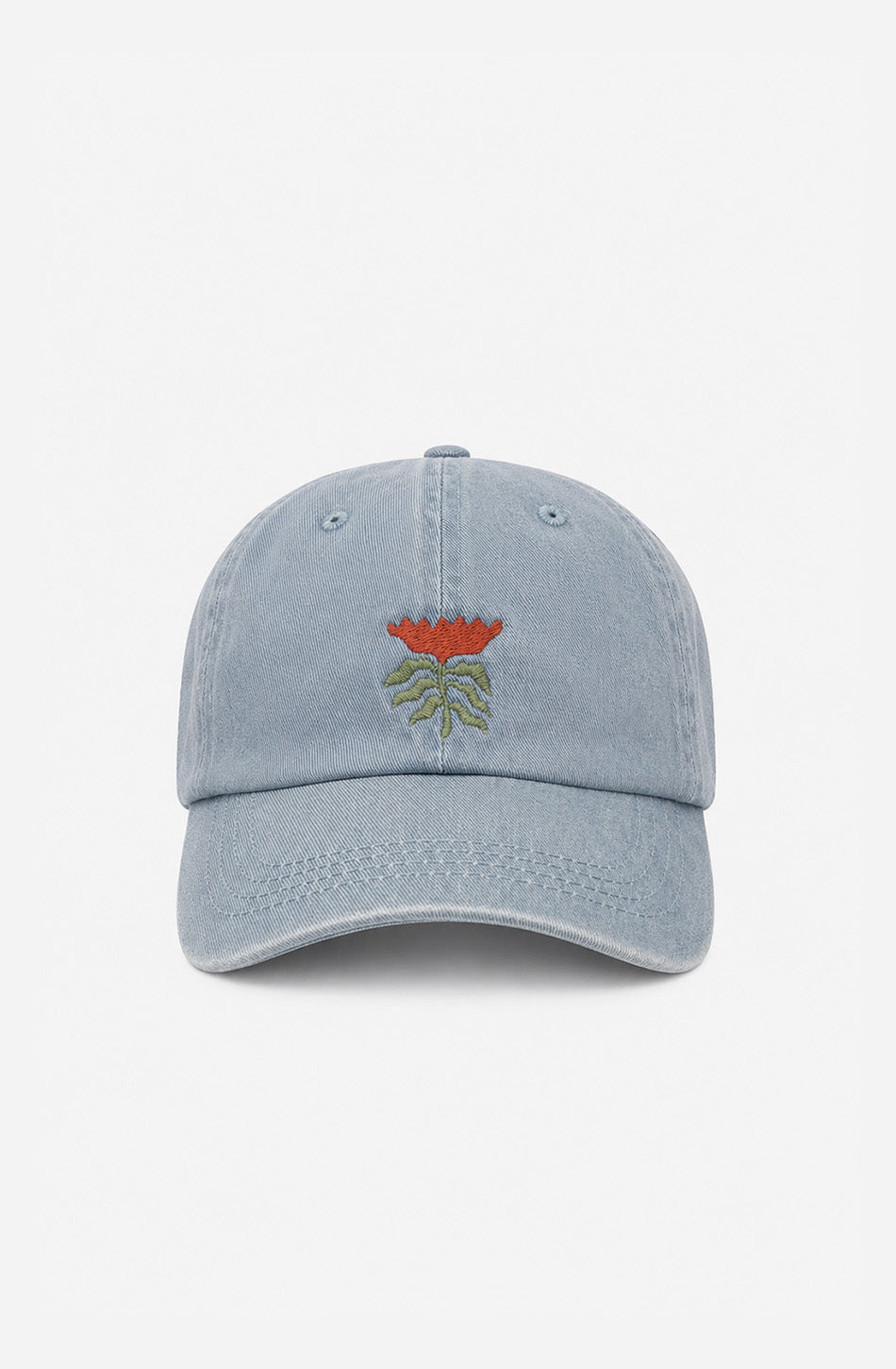 Casquette Lily Washed Aquamarine