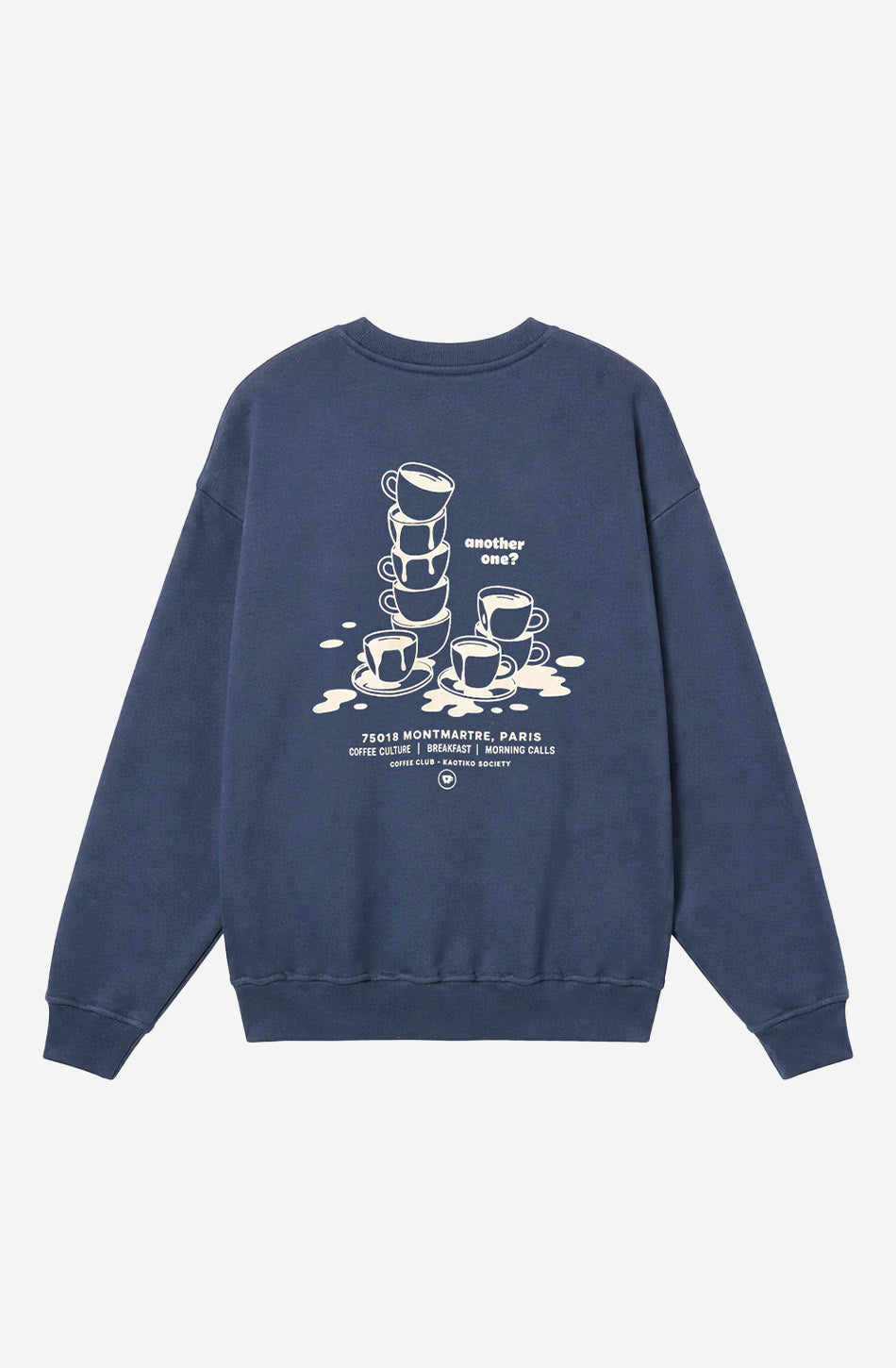 Sweatshirt Another One Navy Peony