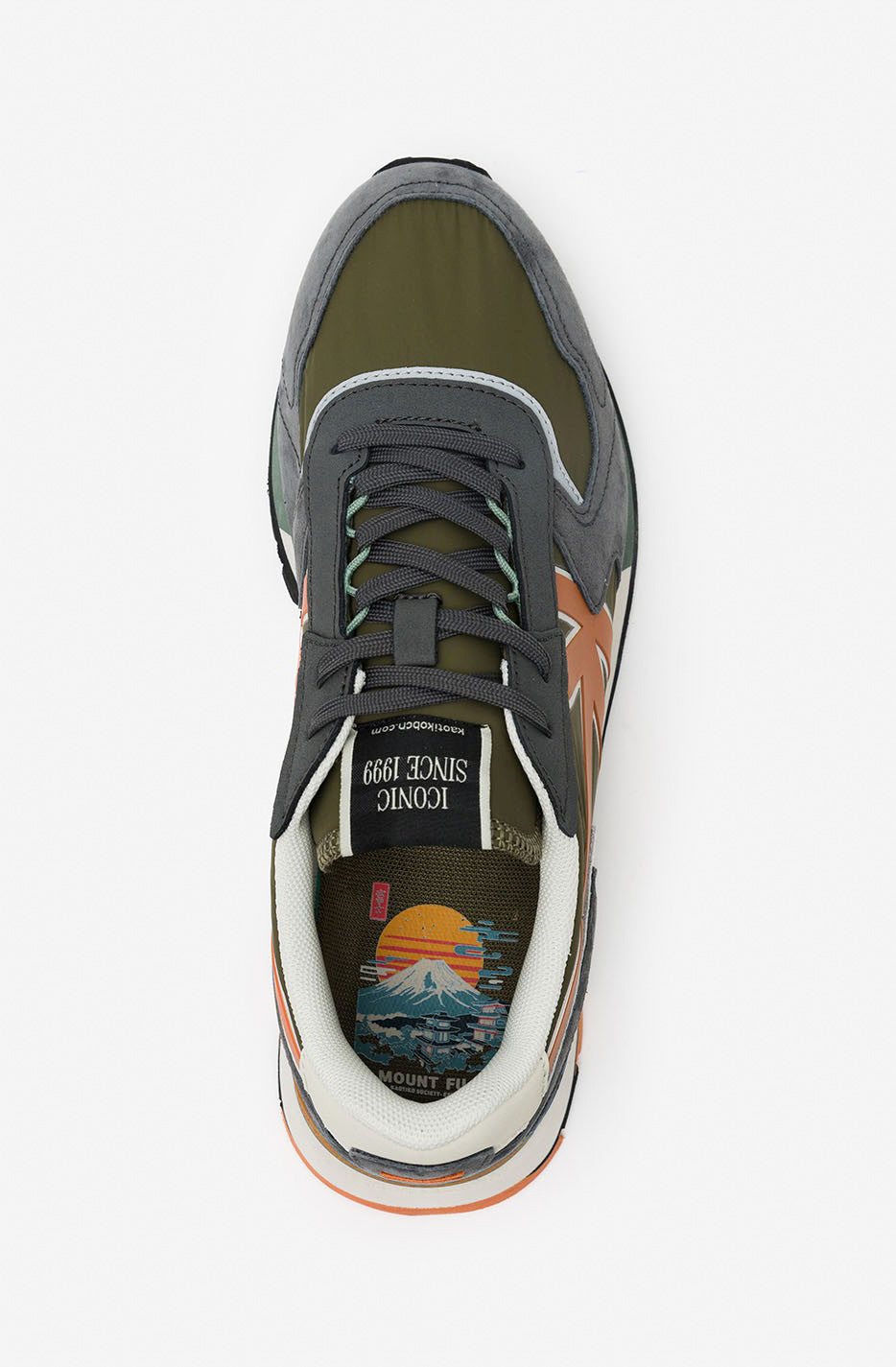 Kaotiko Man Orbit Olive Sneaker