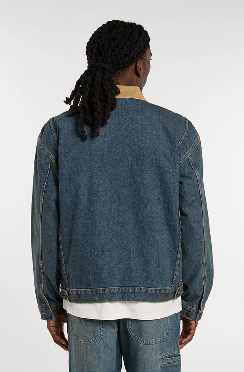 DICKIS Denim Painter Jacke Khaki getönt