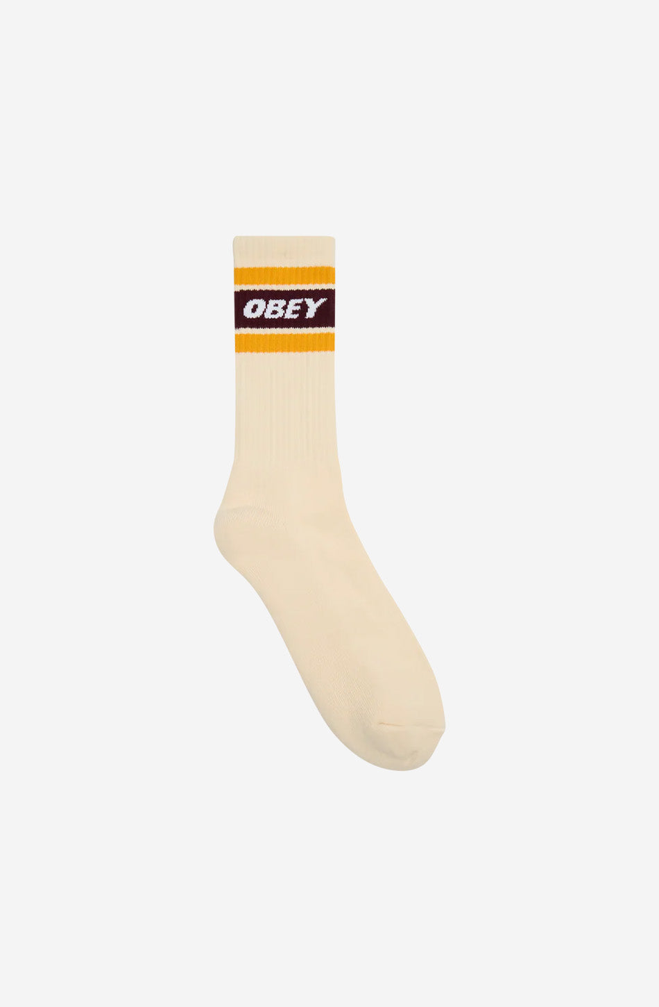 Obey Cooper II Unbleached/Zinfande Socks