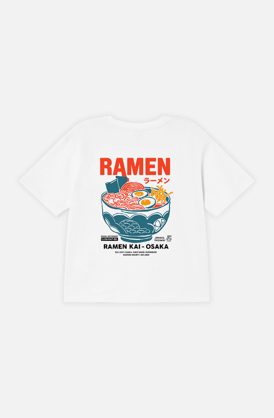 Osaka Ramen weißes T-Shirt