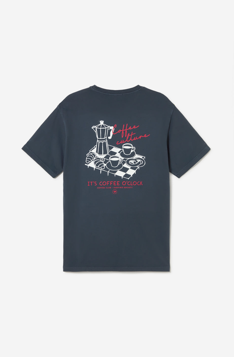 Coffee Time Navy T-Shirt