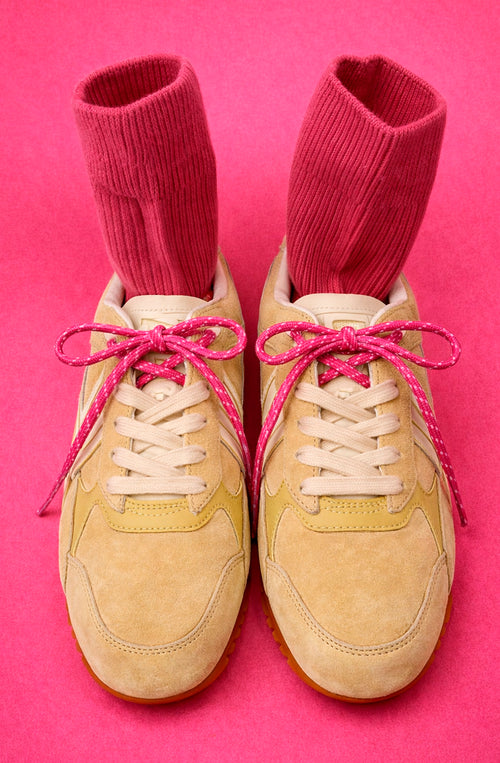 Kaotiko Damen-Sneaker in Buttergelb