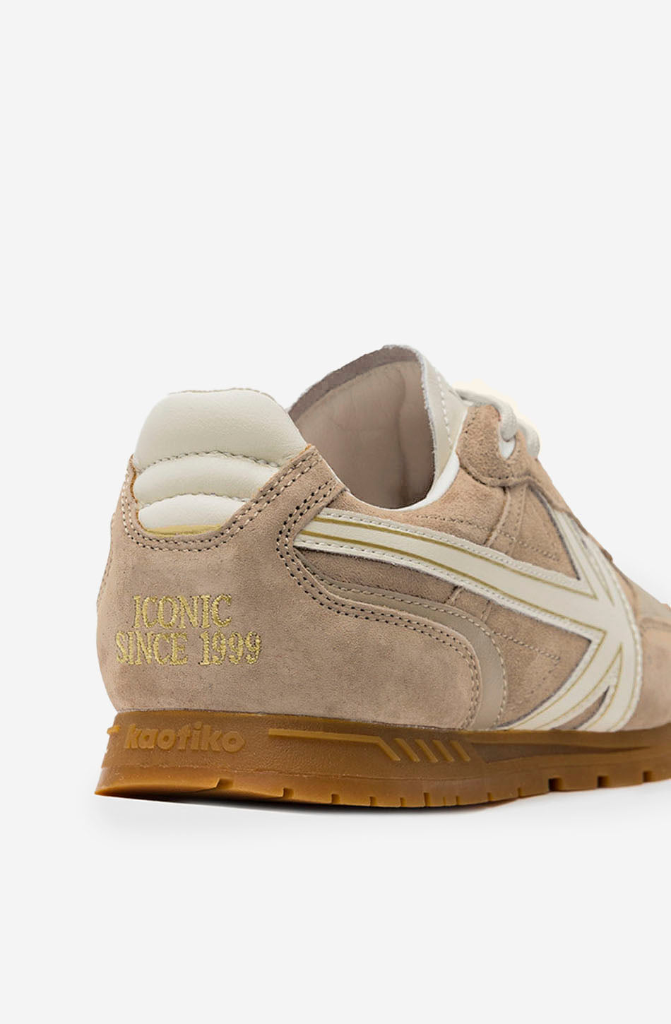 Kaotiko Seattle Damen-Sneaker in Hellbeige