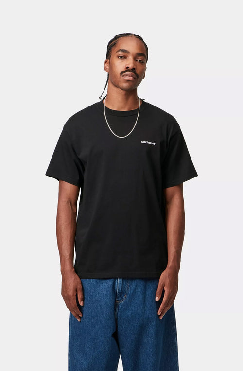 Carhartt WIP Archice Script Organic Black T-shirt