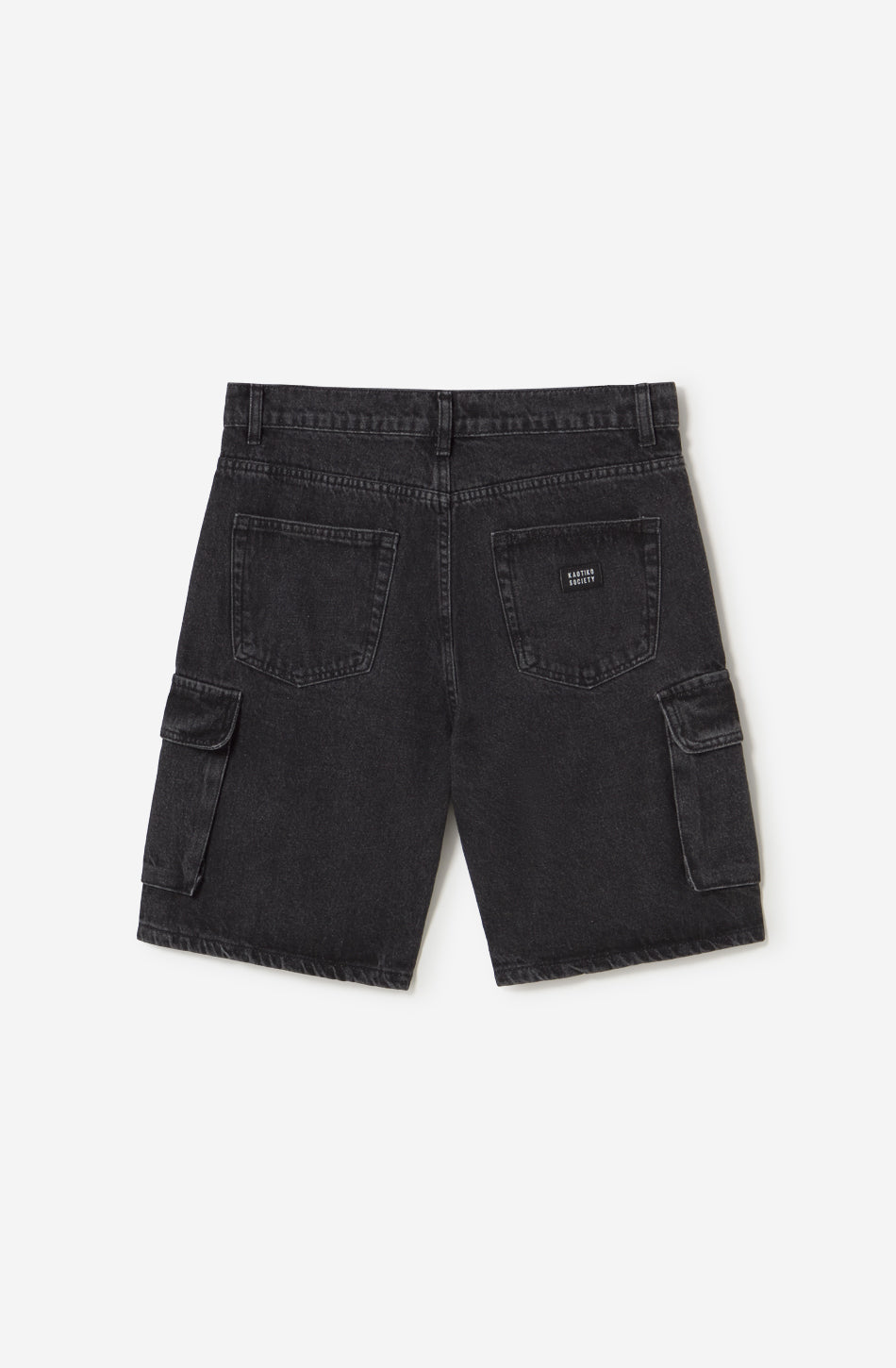 Bermuda Cargo Bonsai Denim Schwarz