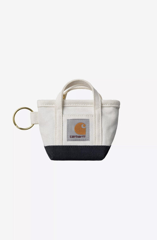 Porte-clés Carhartt WIP Mini Tote Bag Natural/Blue