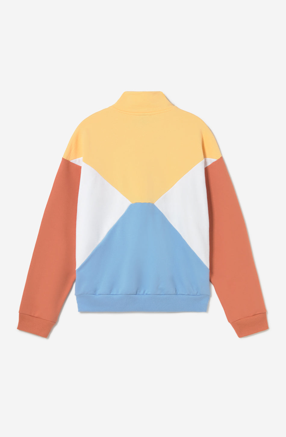 Anneta Sweatshirt Vanille/Weiß/Niagara/Aprikose