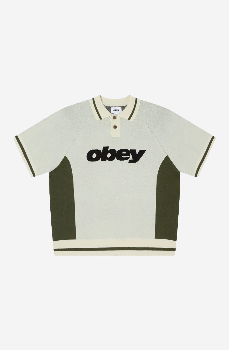 Polohemd Obey Unbleached Multi