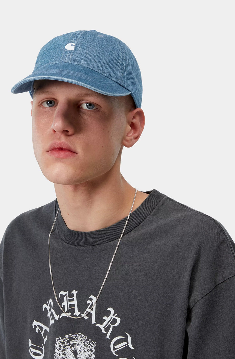 Casquette CARHARTT Lucas Denim Blue