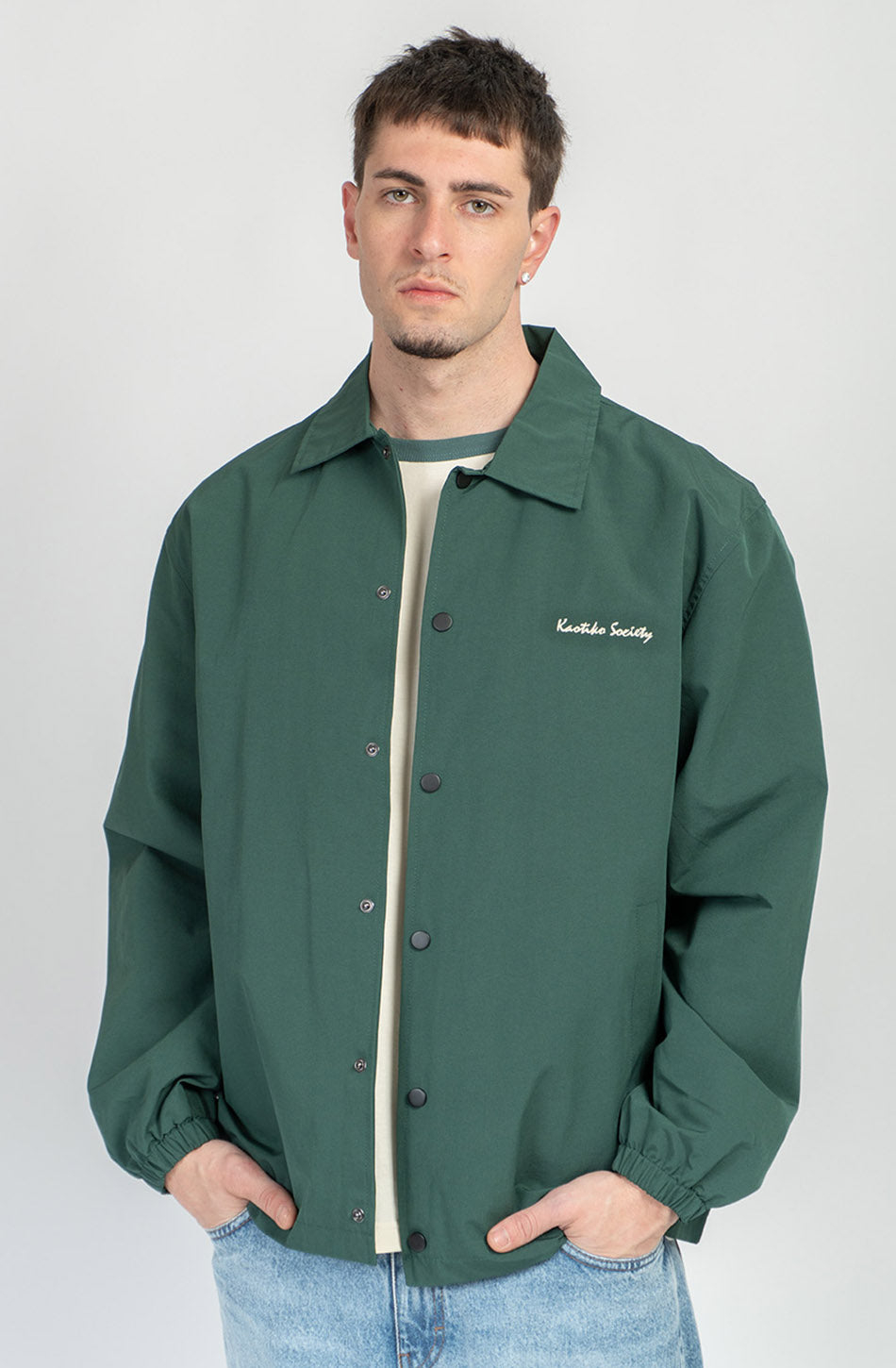 Hunde Grüne Jacke