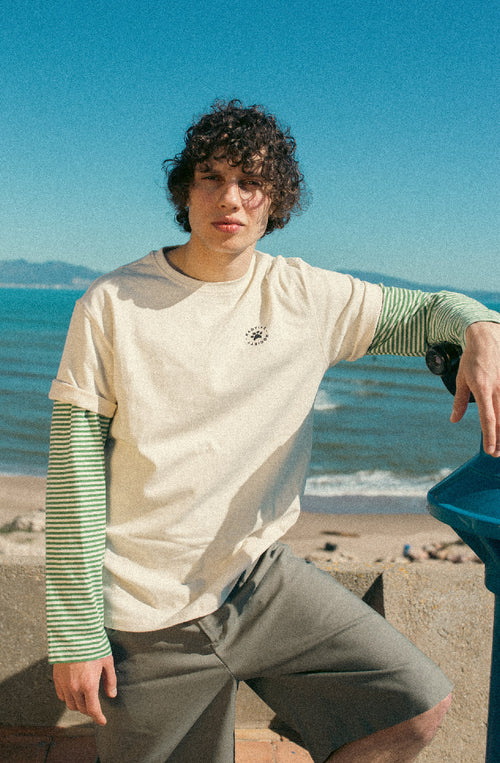 T-shirt Holiday Upgrade Organic Cotton Ivory 