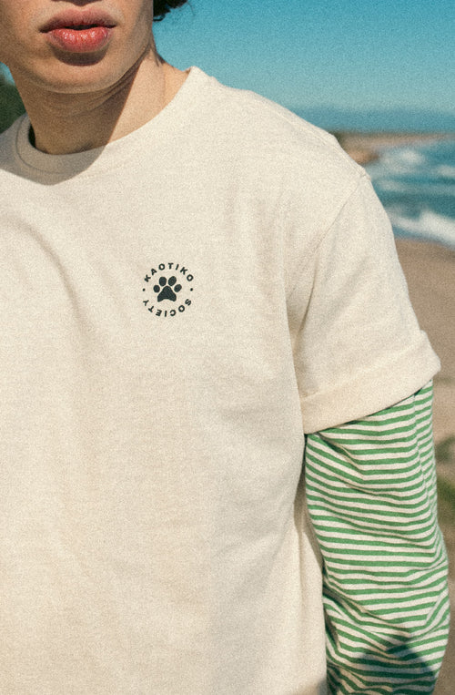 T-shirt Holiday Upgrade Organic Cotton Ivory 