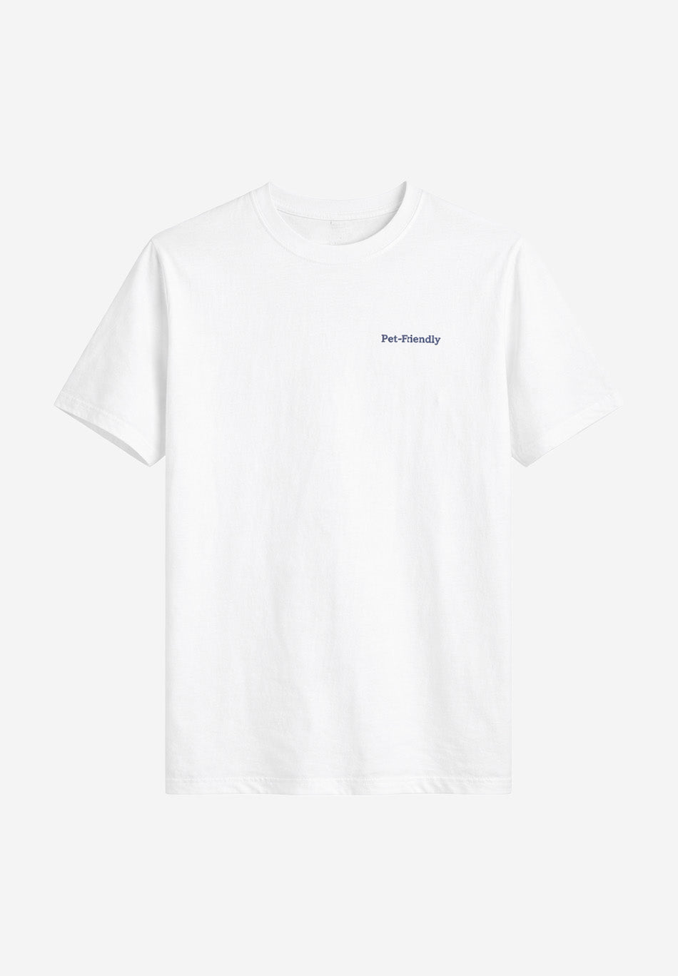 Camiseta Pet-Friendly Cotton White