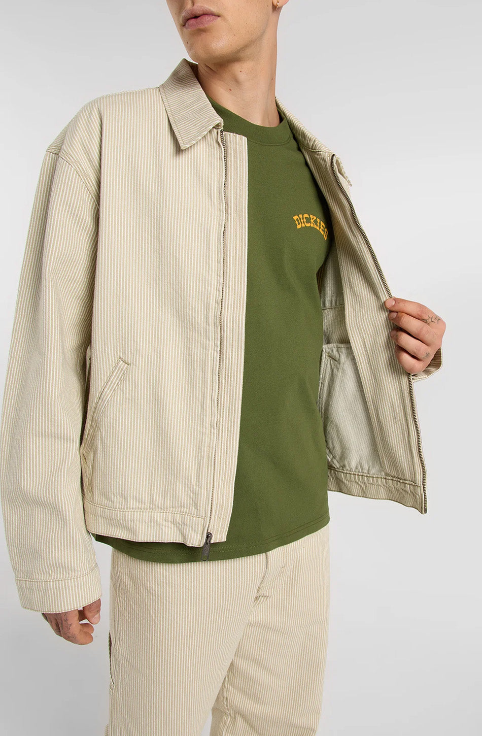 Dickies Hickory Jacke Eukalyptus