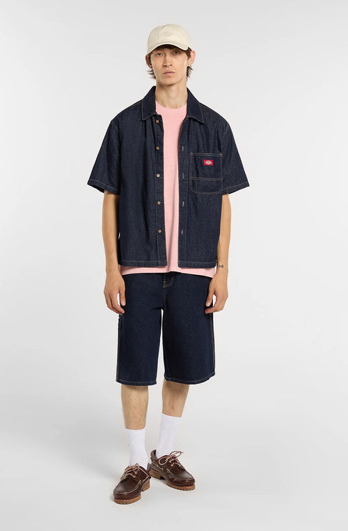 Hemd DICKIES Denim SS Rinsed