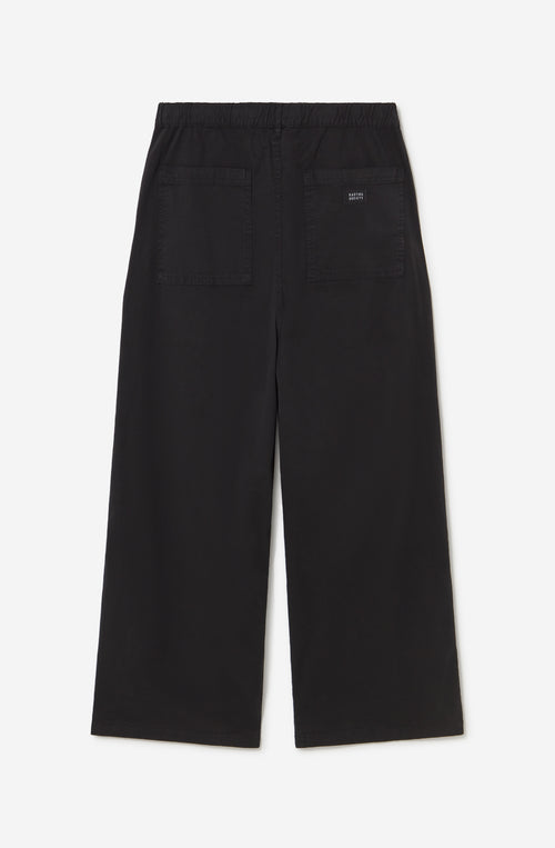 Relaxed Focus Black Trousers